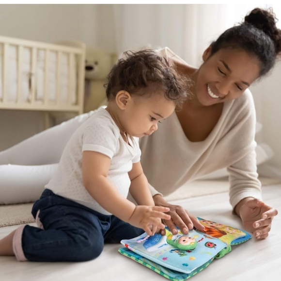 CoComelon Nursery Rhyme Singing Time Plush Book - Picture 5 of 5